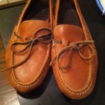Nice Men’s Cole Haan saddle Brown Leather Driving Moccasins (Size 7.5)