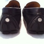 COLE HAAN Howland Black Driving Penny Loafers Moccasins Shoes 14 M