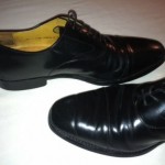 Cole Haan Nike Air Mens Dress Shoe Sz 11.5M Black Leather Comfort Lace Up Oxford