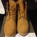 DS TIMBERLAND x SUPREME Wheat sz 9 black ronnie stussy New
