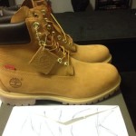 DS TIMBERLAND x SUPREME Wheat sz 9 black ronnie stussy New