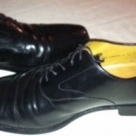 Cole Haan Nike Air Mens Dress Shoe Sz 11.5M Black Leather Comfort Lace Up Oxford