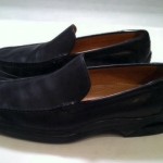 COLE HAAN Air Nike Mens Loafer Matte Black Leather Slip On Shoes 10M Retail $158