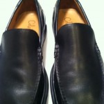 COLE HAAN Air Nike Mens Loafer Matte Black Leather Slip On Shoes 10M Retail $158