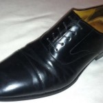 Cole Haan Nike Air Mens Dress Shoe Sz 11.5M Black Leather Comfort Lace Up Oxford