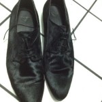 Hugo Boss Men Shoes Pony Hair Size 11 Black