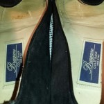 BRAGANO COLE HAAN ITALY CASUAL BLACK SUEDE LOAFERS SHOES MEN’S sz 10.5 D