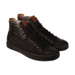 Diesel Mens D-Zippy Black Casual Lace Up High Top Sneakers Shoes 7