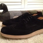 Worn Once!!:  2013 Cole Haan LUNARGRAND WINGTIP VOLT Shoes size 12