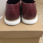 Cole Haan Lunargrand Penny Loafer Mens Size 9.5 Nike Oxblood Pristine Deadstock