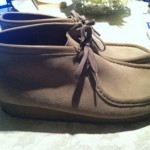 Clarks Originals Wallabee Ankle Boots- Mens 10.5 M ~ Sand~ Excellent Condition