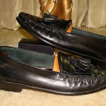COLE HAAN BLACK CAPISTRANO WOVEN TASSEL LEATHER LOAFERS!  10D FABALOUS!