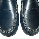 Mens COLE HAAN Black Leather Slip-On Driving Loafers Moccasins 8.5D