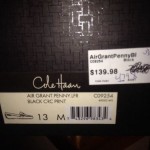 Cole Haan Air Grant Penny Lfr Black Croc Print Nike Air Size 13