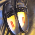Cole Haan black mens casual leather loafers shoes 13 D