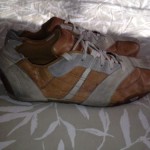 DIESEL Men’s HUGO Athletic Casual Leather Brown Tan Shoes 10 43 KILLER STYLE!!