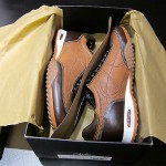 Cole Haan – Air Estadio – Mens Shoes Size 9 – Dark Brown and Caramel