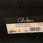 Cole Haan – Air Estadio – Mens Shoes Size 9 – Dark Brown and Caramel