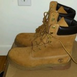 New in Box Men’s Timberland 6 Inch Wheat Nubuck Yellow Leather 10061
