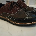 MENS COLE HAAN 10.5 AIR MORRIS WINGTIP LEATHER