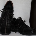 Mens Cole Haan Black & Brown Leather Dress Casual Oxford Shoes 9 1/2 M