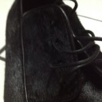 Hugo Boss Men Shoes Pony Hair Size 11 Black