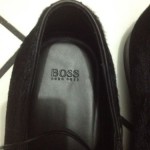 Hugo Boss Men Shoes Pony Hair Size 11 Black