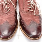 Cole Haan Nike Air Colton C09413 9.5 M burgundy leather wingtip oxford shoe $228