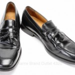Cole Haan Nike Air Giraldo C07906 9.5 M black leather tassel loafer shoe $248