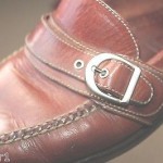 Cole Haan brown leather buckle loafers, size 11.5 m, excellent!