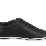 Hugo Boss Green Men’s Apache League Sneakers In Black (50254494-001) MSRP:$225