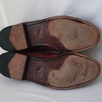 Cole Haan Men’s Brown Woven Leather Loafers Size 10 M