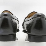 NICE! Mens shoes COLE HAAN black box leather tassel loafers sz 9.5 E