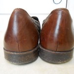 COLE HAAN BRAGANO ENGLISH CALF WOVEN BROWN LEATHER TASSEL LOAFERS SHOES 12 M