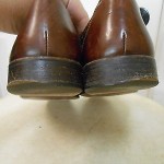 COLE HAAN BRAGANO ENGLISH CALF WOVEN BROWN LEATHER TASSEL LOAFERS SHOES 12 M