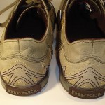 Diesel Exeter Mens Tennis Shoe’s Brown Leather Mens Size 11 Fashion Sneakers
