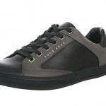 Hugo Boss Green Men’s Attend Sneakers In Black (50256502-001) MSRP:$225