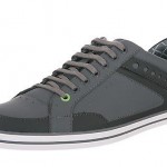 Hugo Boss Green Men’s Apache Circle Sneakers Dark Grey (50254495-021) MSRP:$185