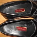 Cole Haan Santa Barbara Mens Black Polished Leather Loafers Nike Air Soles Sz 12