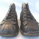 DIESEL ANKLE BOOTS CASUAL SHOES DARK GRAY LEATHER MENS US 10, UK 9, EUR 43 NICE