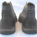 DIESEL ANKLE BOOTS CASUAL SHOES DARK GRAY LEATHER MENS US 10, UK 9, EUR 43 NICE
