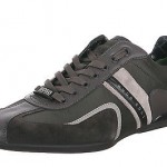 Hugo Boss Green Men’s Space UP Sneakers In Dark Grey (50256524-021) MSRP:$150