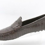 Mens shoes COLE HAAN brown CROCODILE leather mocs driving loafers sz 10 D
