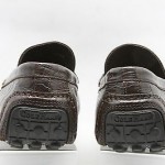 Mens shoes COLE HAAN brown CROCODILE leather mocs driving loafers sz 10 D