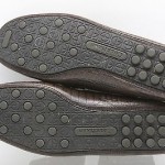 Mens shoes COLE HAAN brown CROCODILE leather mocs driving loafers sz 10 D