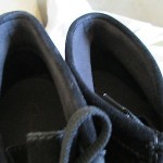CLARKS MENS BLACK LEATHER DESERT CHUKKA  SHOES/ BOOTS,11M