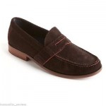 NWOB Men’s Cole Haan Air Monroe Penny Loafer – Dark Brown Suede – Size 11.5