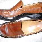 Cole Haan  Santa Barbara Mens Leather Slip On Loafers Saddle Tan Shoes 11M  $158