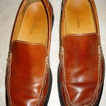 Cole Haan  Santa Barbara Mens Leather Slip On Loafers Saddle Tan Shoes 11M  $158