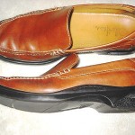 Cole Haan  Santa Barbara Mens Leather Slip On Loafers Saddle Tan Shoes 11M  $158